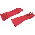  Rote Elektrikerhandschuhe aus Naturlatex, Klasse 0 AZC, Größe 10 KS TOOLS - 112.1662