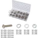 Ball head machine screws assortment, metric, 475 pcs KS TOOLS - 970.0510