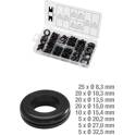 Surtido de ojales de goma, 110 pzs. KS TOOLS - 970.0050