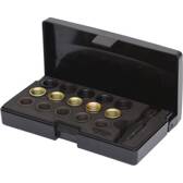 Sparkplug thread repair kit, 16 pcs  KS TOOLS - 150.1280