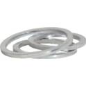 Aluminium seals for oil sump drain plug, M18, pack of 25 KS TOOLS - 150.1497