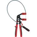 Tenazas para abrazaderas de mangueras con cable de Bowden 650 mm, enclavable, para abrazaderas de fleje de acero autoajustables KS TOOLS - 115.0901