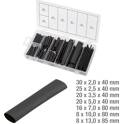 Shrink-on tubes assortment,2.0x40-13x80, 127 pcs KS TOOLS - 970.0230