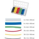Shrink-On Tubes Assorment, Coloured, 110 pcs KS TOOLS - 970.0540