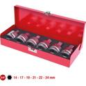 Kit de pontas de chave de caixa de bits de impacto 3/4", 6 peças, 14-24mm KS TOOLS - 515.0000