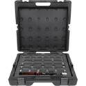 Set of drive-in torque wrenches 14x18 mm, 3/8'' - 9x12 mm - 29 pcs KS TOOLS - 516.1720ETAL