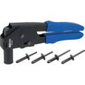  Nietpistole mit Kunststoffnieten KS TOOLS - 150.9650