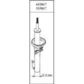 Kit de proteção contra o pó, amortecedor KYB - 910009
