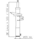 Stoßdämpfer (einzeln) KYB - 3358015