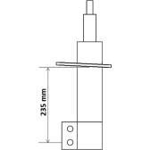 Stoßdämpfer vorne KYB - 338759