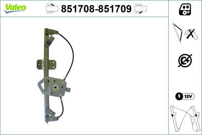 Fensterheber vorne VALEO 851708