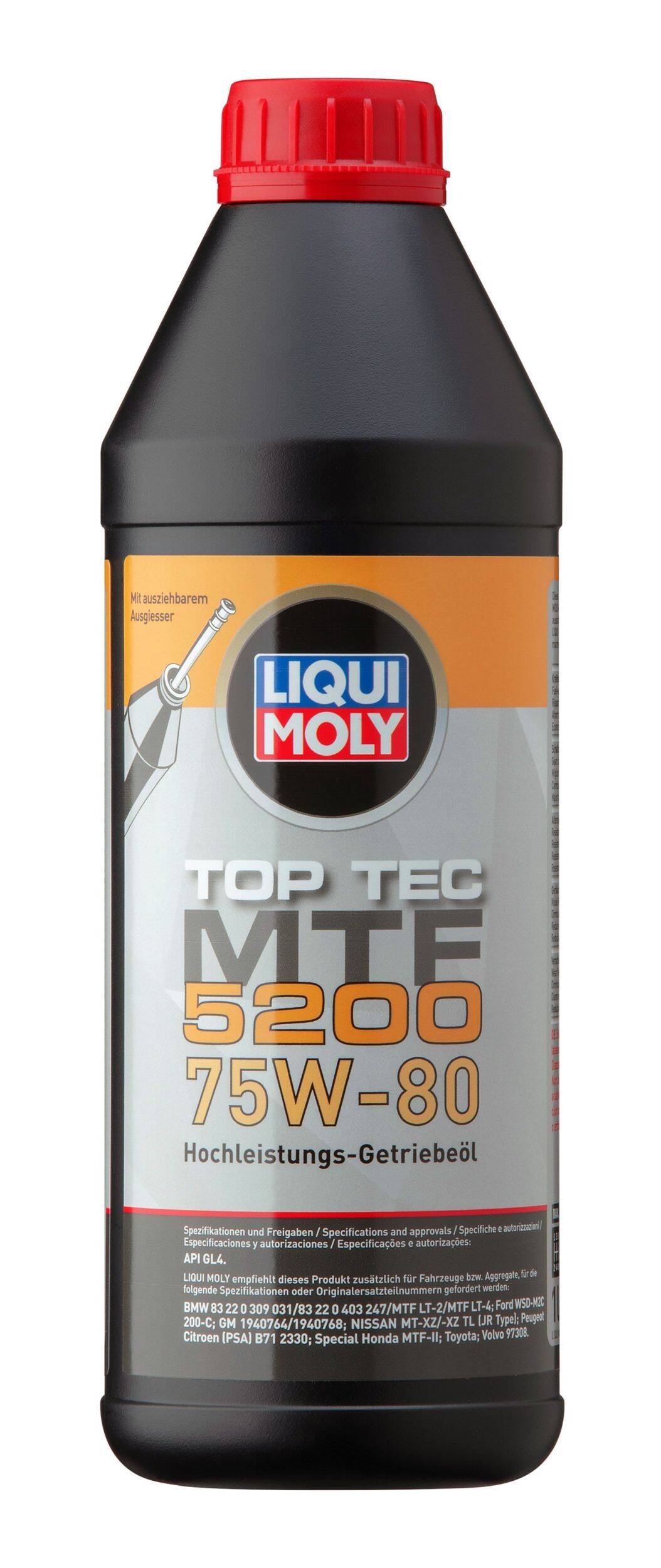 Top Tec MTF 5200 75W-80 gearbox oil - 1L