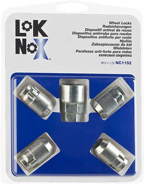 LOKNOX NC1152 anti-theft nuts