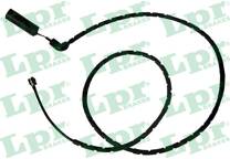 Warning Contact, brake pad wear