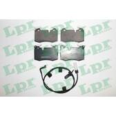 Front brake pad set (4 pcs) LPR - 05P1556A