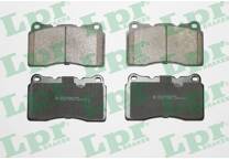 Front brake pad set (4 pcs)