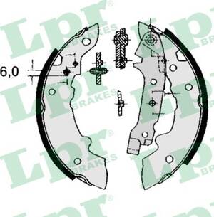 Mâchoires De Frein LPR 04330 – Compatibles Alfa Romeo Et Iveco, Norme ECE R90, Performances D’origine