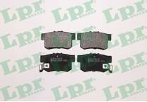 Rear brake pad set (4 pcs)