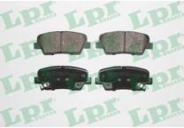 Rear brake pad set (4 pcs)