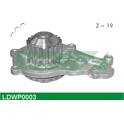Pompe à eau LUCAS ENGINE DRIVE - LDWP0003