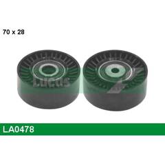 Galet enrouleur (courroie d'accessoire) LUCAS - LA0478