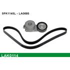 Kit de courroies d'accessoire LUCAS - LAK0114
