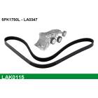 Kit de courroies d'accessoire LUCAS - LAK0115