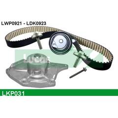 Kit de courroie de distribution avec pompe à eau LUCAS LKP002 pour