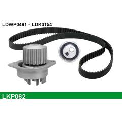 Kit de distribution + pompe à eau LUCAS - LKP062