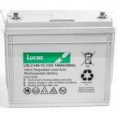 Langzaam ontladende batterij LUCAS - LSLC140-12