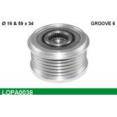 Riemenscheibe- Generator LUCAS - LOPA0038