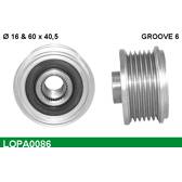 Riemschijf- dynamovrijloop LUCAS - LOPA0086