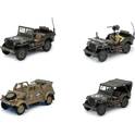 Jeeps - 1/43 métal DDAY (assortiment) LUDNTEK - 935410