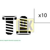 Screw Set, flywheel LuK - 411 0125 10