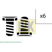 Screw Set, flywheel LuK - 411 0132 10