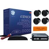 Reversing radar kit 4 sensors - black M-Tech - CP4B