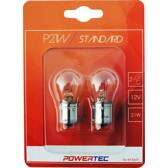 2 BA15S P21W 12V 21W Glühbirnen M-Tech - PTZ14-02B