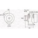 Alternateur MAGNETI MARELLI - 063731152010