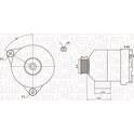 Alternateur MAGNETI MARELLI - 063731872010