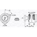 Alternator MAGNETI MARELLI - 063731475010