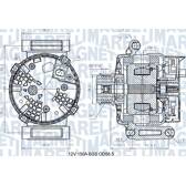 Alternator MAGNETI MARELLI - 063731546110