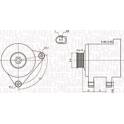 Alternator MAGNETI MARELLI - 063731782010