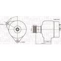Alternatore MAGNETI MARELLI - 063731138010