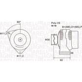 Alternatore MAGNETI MARELLI - 063731299010