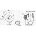 Alternatore MAGNETI MARELLI - 063731378010