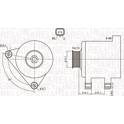 Alternatore MAGNETI MARELLI - 063731761010