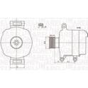 Alternatore MAGNETI MARELLI - 063731869010