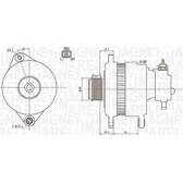 Alternatore MAGNETI MARELLI - 063731900010
