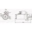 Anlasser MAGNETI MARELLI - 063720977010
