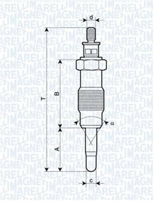 Glow plug (per unit)
